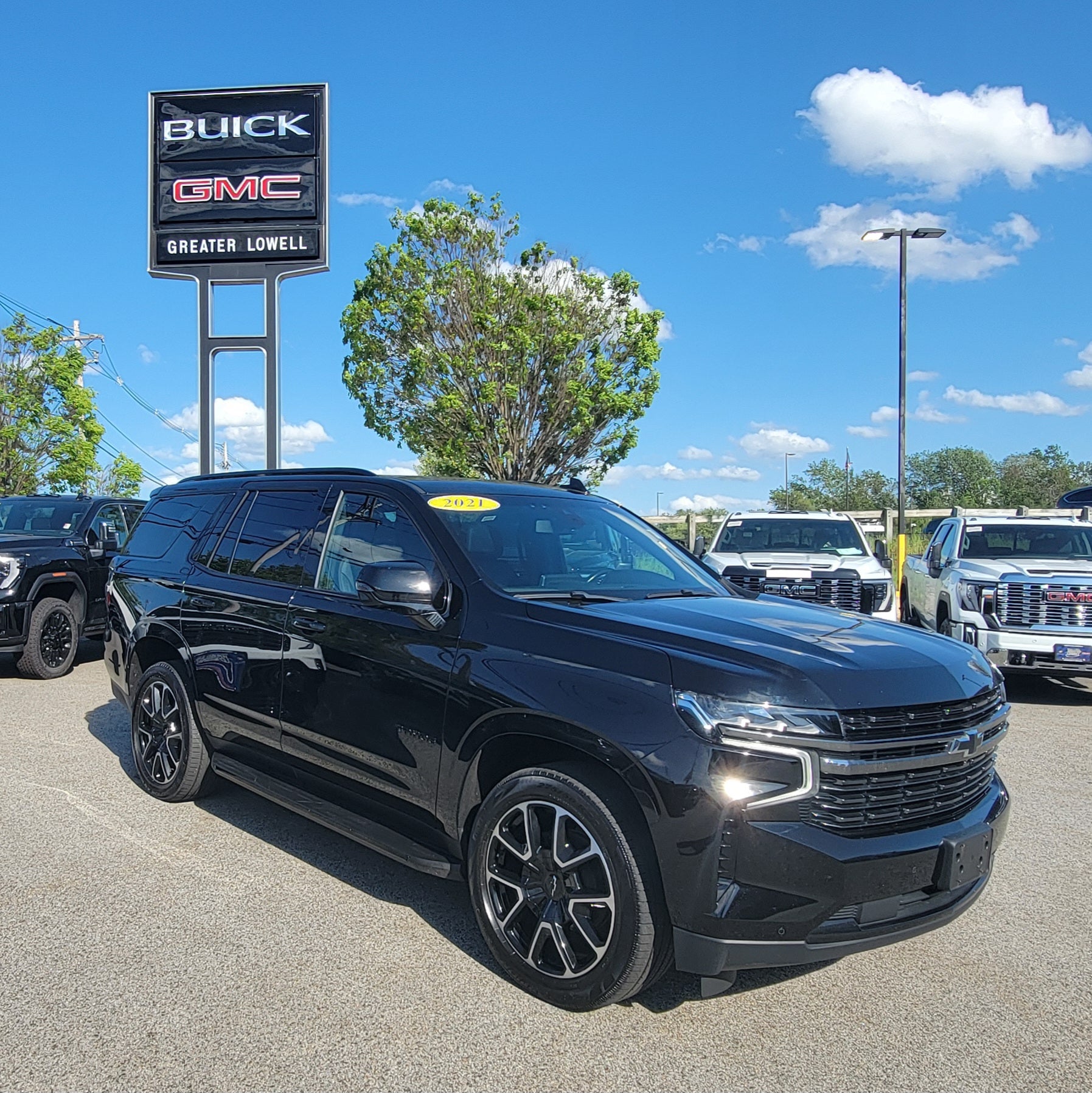 Black 2021 Chevrolet Tahoe SUV / Crossover Four-Wheel Drive Automatic