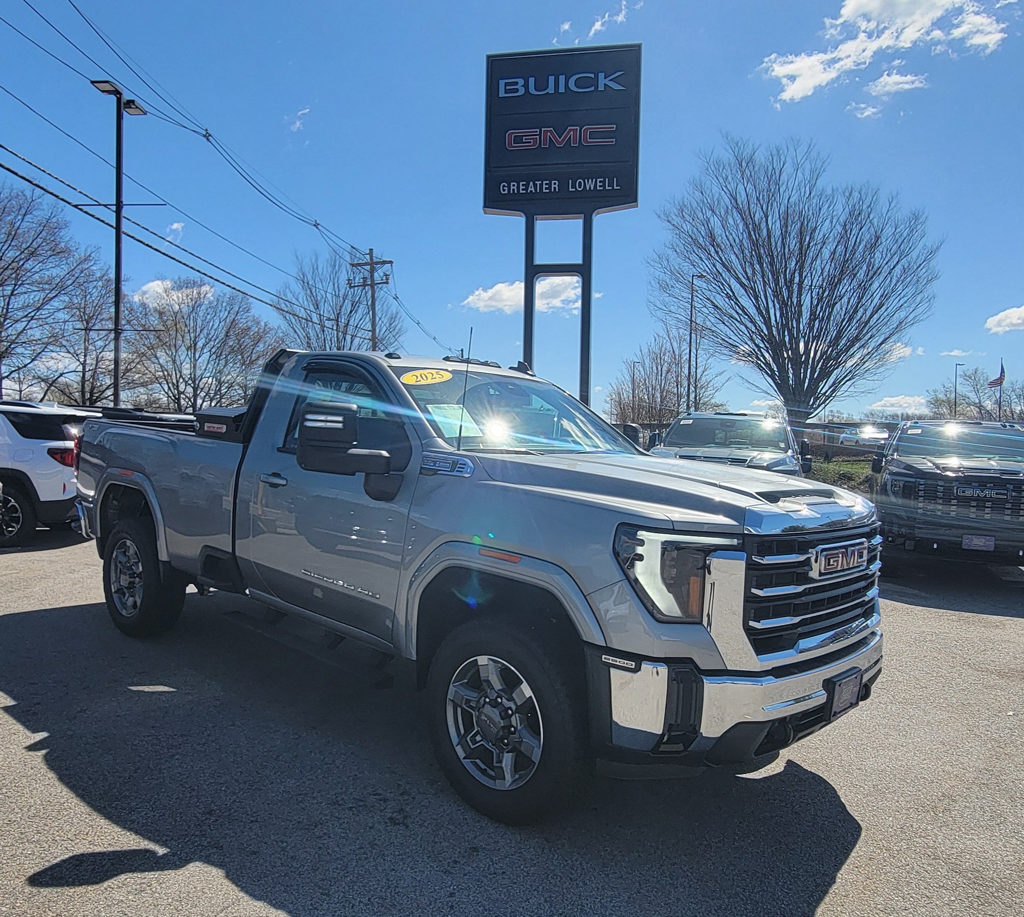 Sterling Metallic 2025 GMC Sierra 2500HD Pickup Truck Four-Wheel Drive Automatic