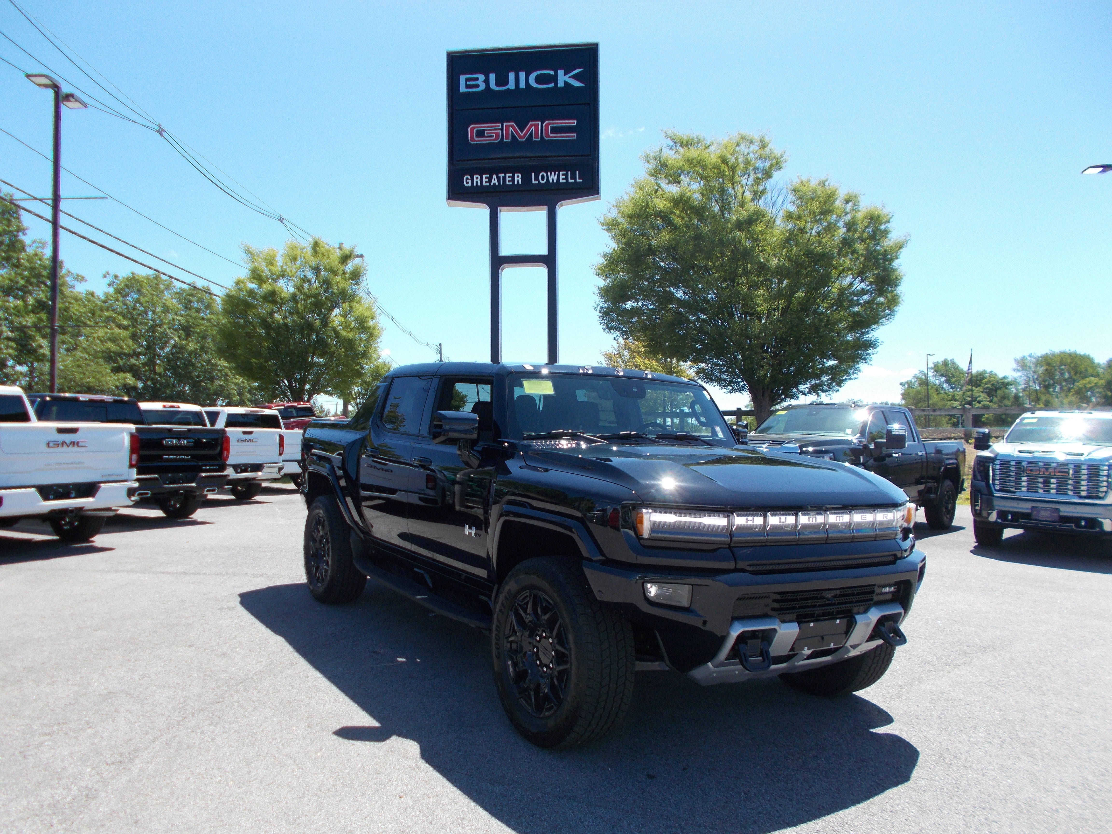 Void Black 2025 GMC Hummer EV Pickup Pickup Truck All-Wheel Drive Automatic