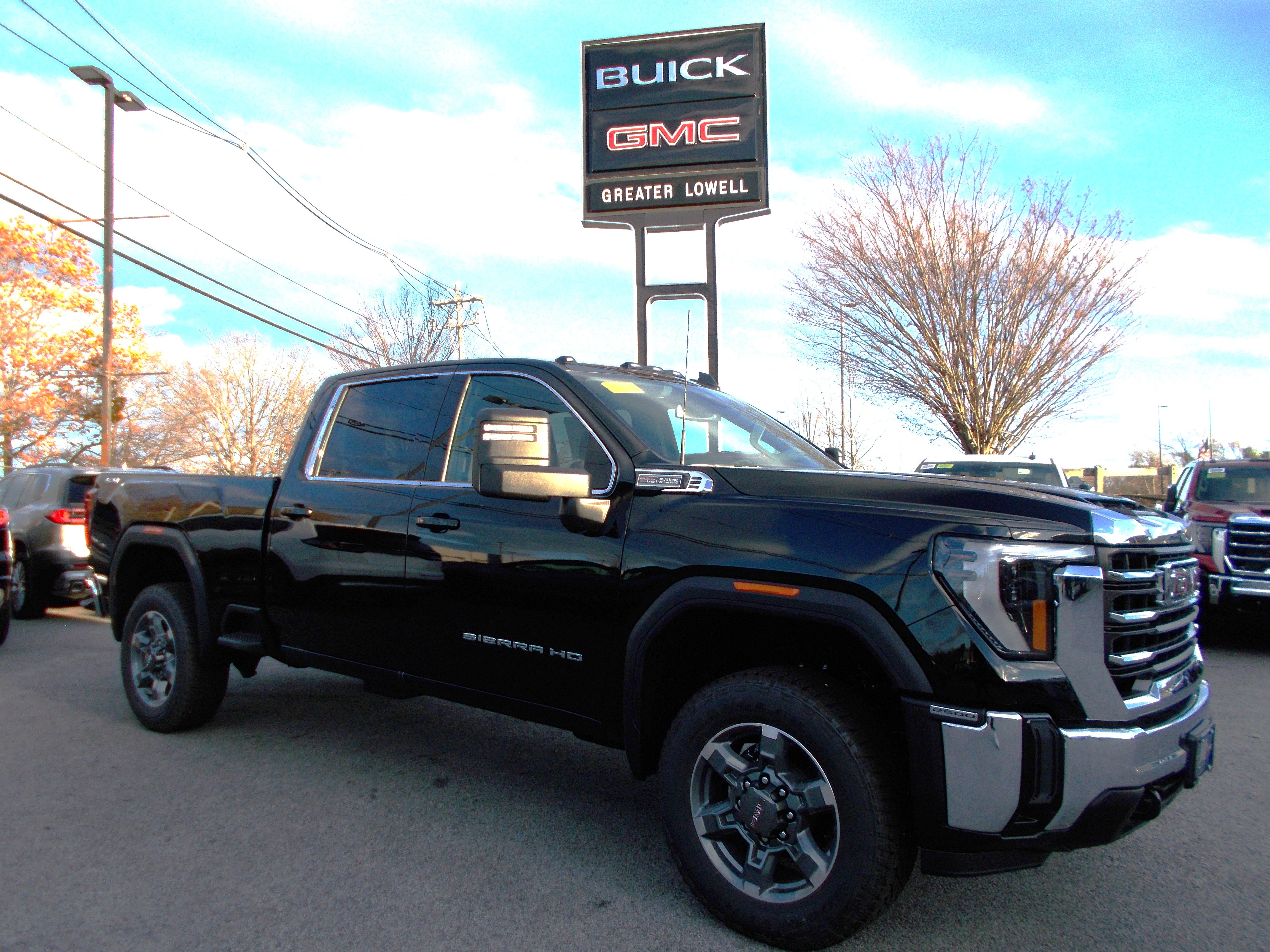 Onyx Black 2026 GMC Sierra 2500HD Pickup Truck Four-Wheel Drive Automatic