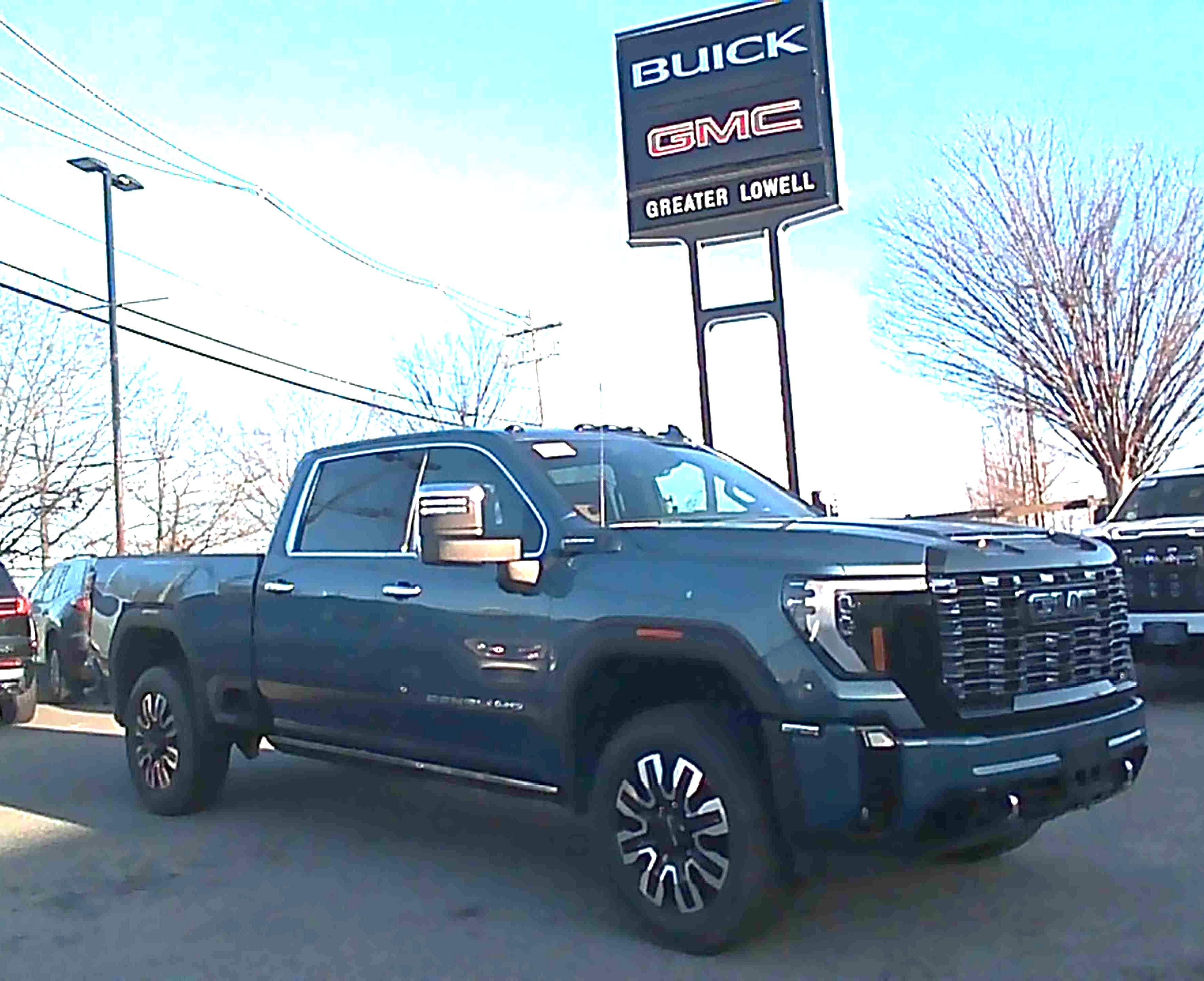 Downpour Metallic 2026 GMC Sierra 2500HD Pickup Truck Four-Wheel Drive Automatic