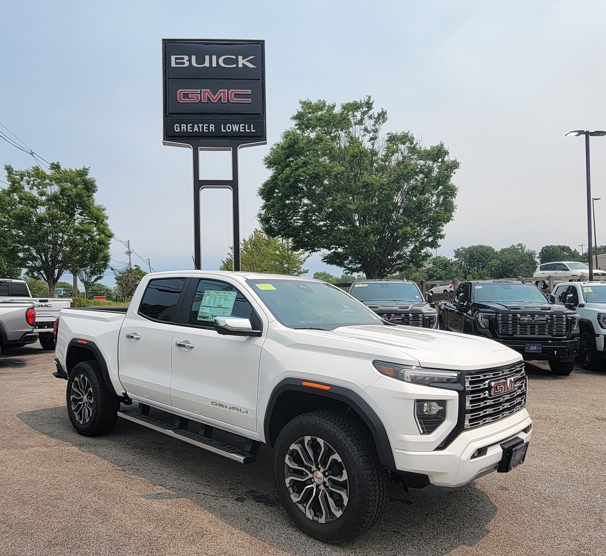 Summit White 2026 GMC Canyon Pickup Truck Four-Wheel Drive Automatic