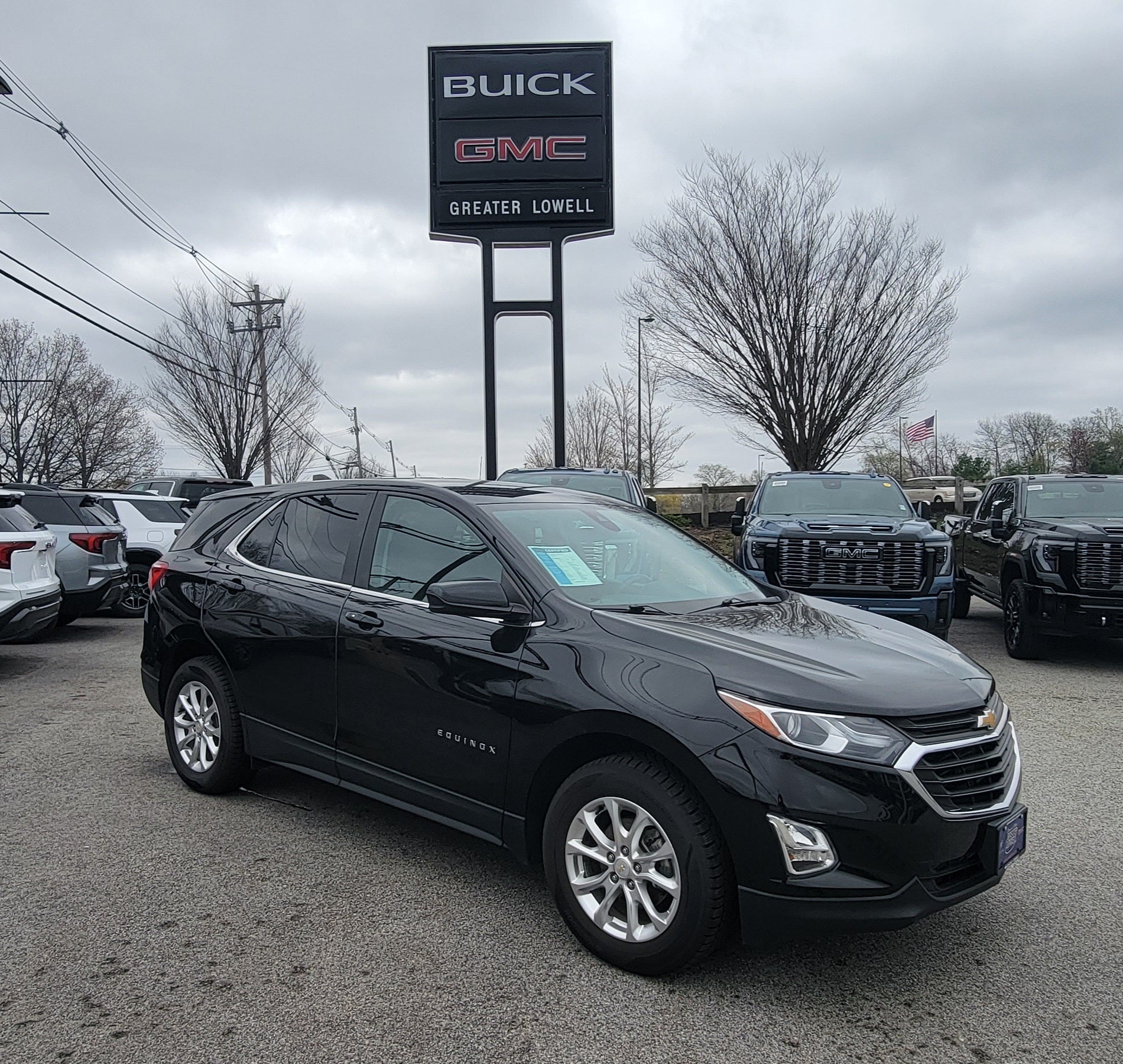 Mosaic Black Metallic 2021 Chevrolet Equinox LT AWD with 1LT SUV / Crossover Four-Wheel Drive Automatic