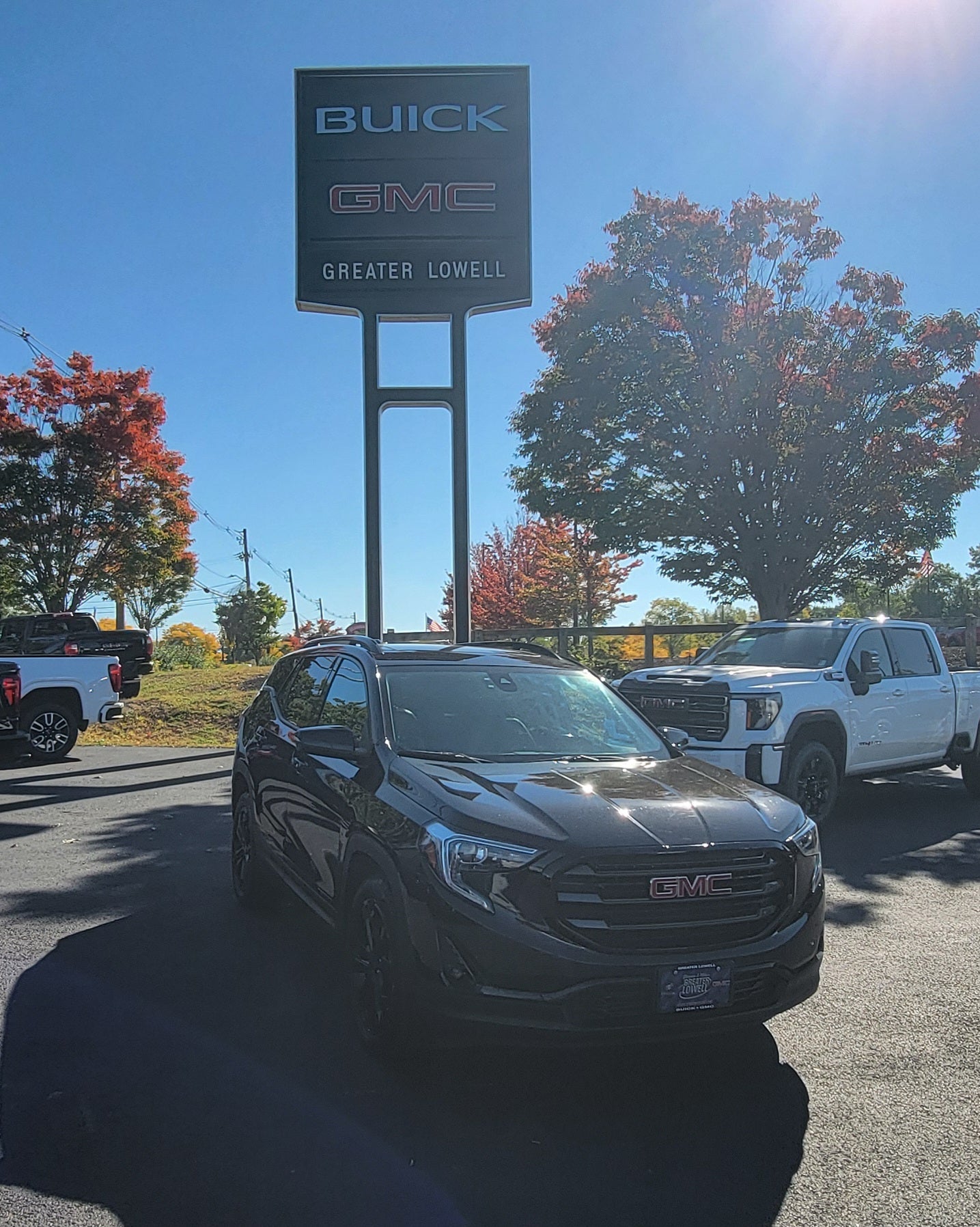 Black (Ebony Twilight Metallic) 2020 GMC Terrain SUV / Crossover Four-Wheel Drive Automatic