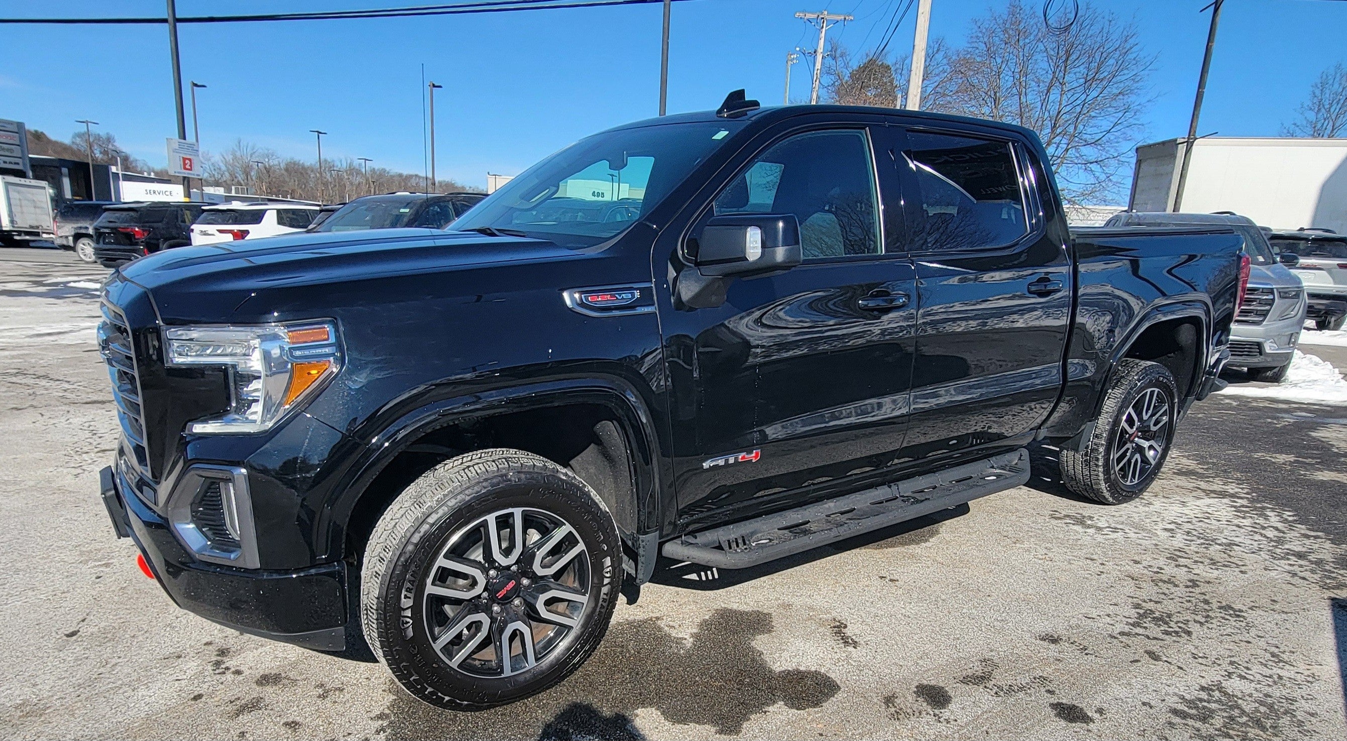 Onyx Black 2021 GMC Sierra 1500 Pickup Truck Four-Wheel Drive Automatic