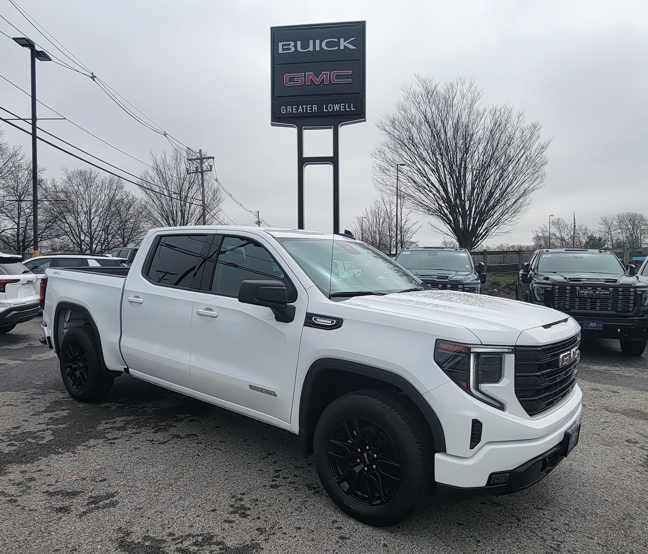 Summit White 2026 GMC Sierra 1500 Pickup Truck Four-Wheel Drive Automatic