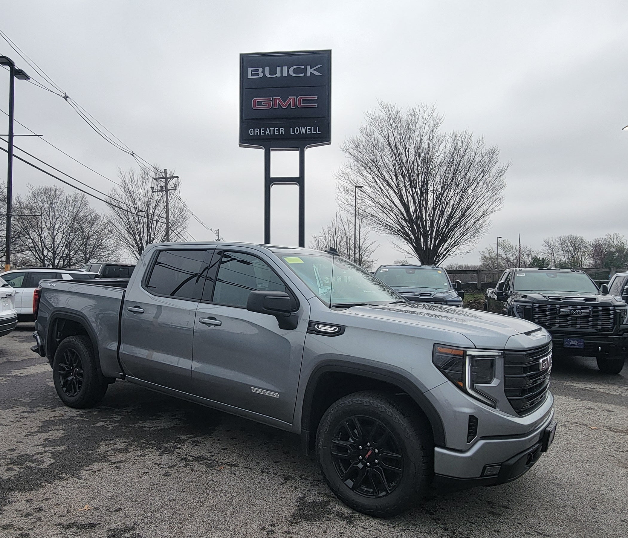 Sterling Metallic 2026 GMC Sierra 1500 Pickup Truck Four-Wheel Drive Automatic