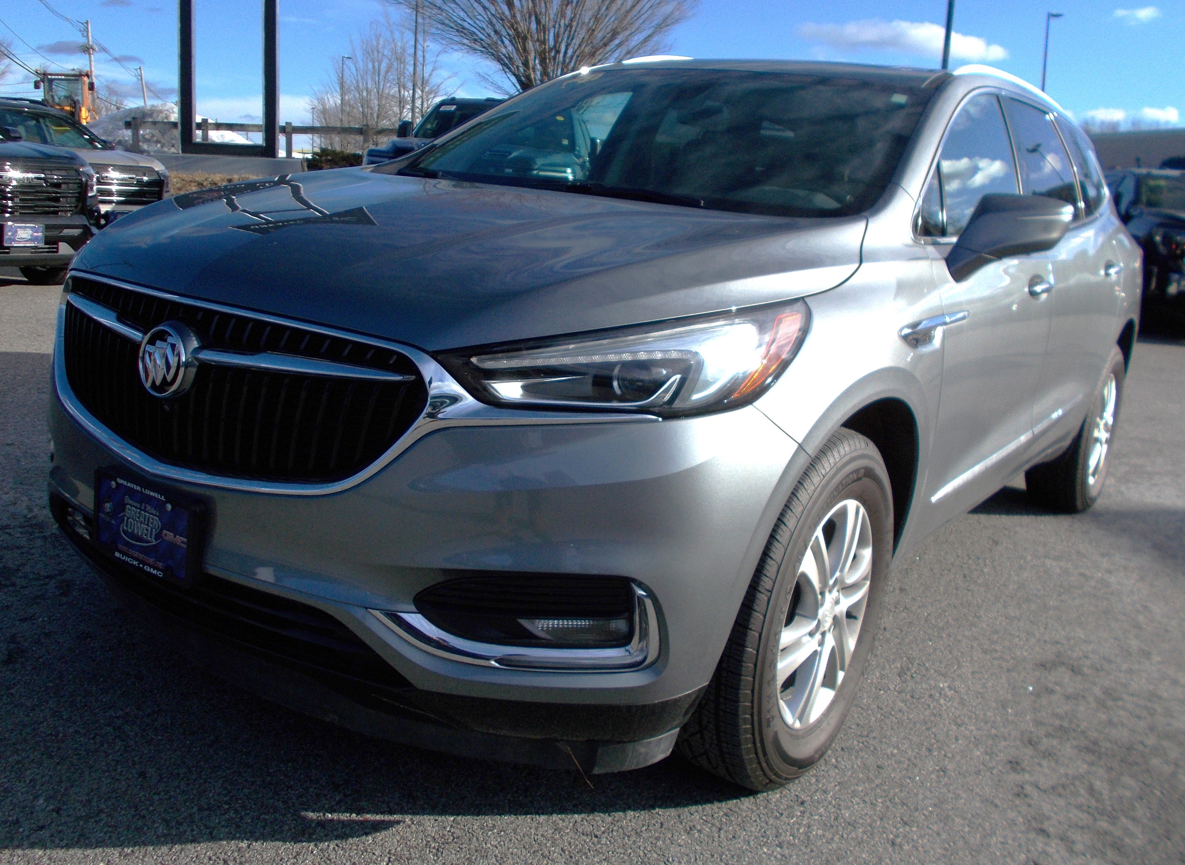 Gray (Satin Steel Metallic) 2021 Buick Enclave SUV / Crossover Four-Wheel Drive Automatic