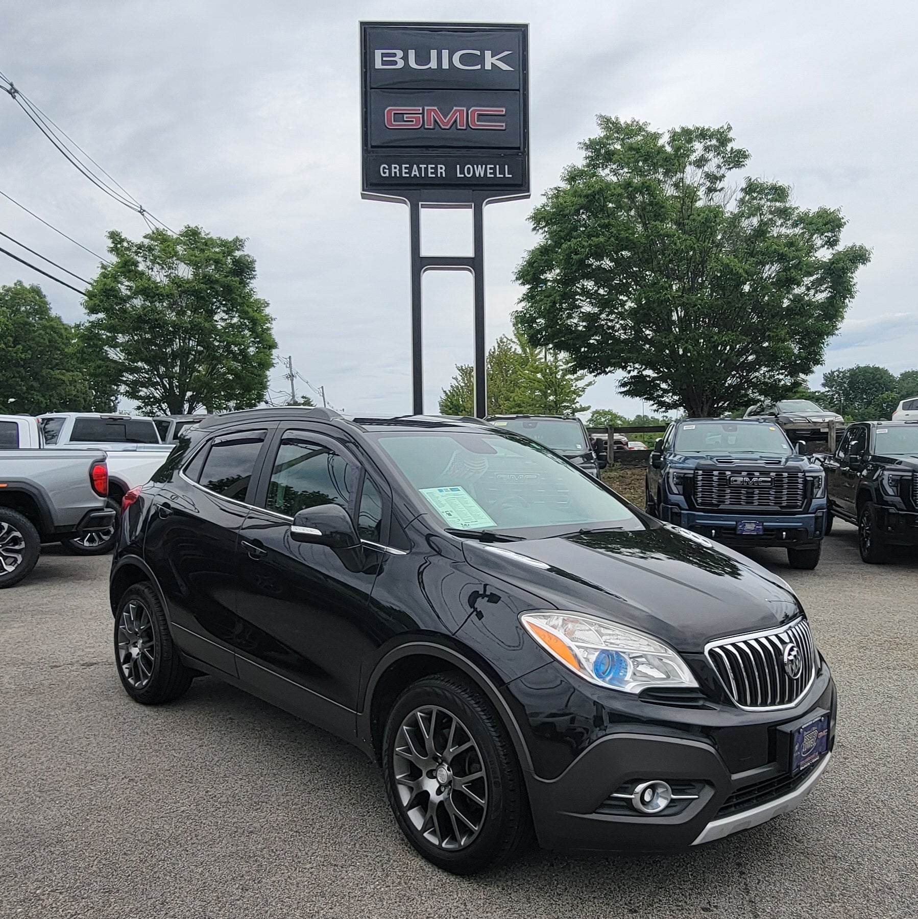 Includes (Bt3) Dark Argent Metallic Lower Accent C 2016 Buick Encore SUV / Crossover All-Wheel Drive Automatic