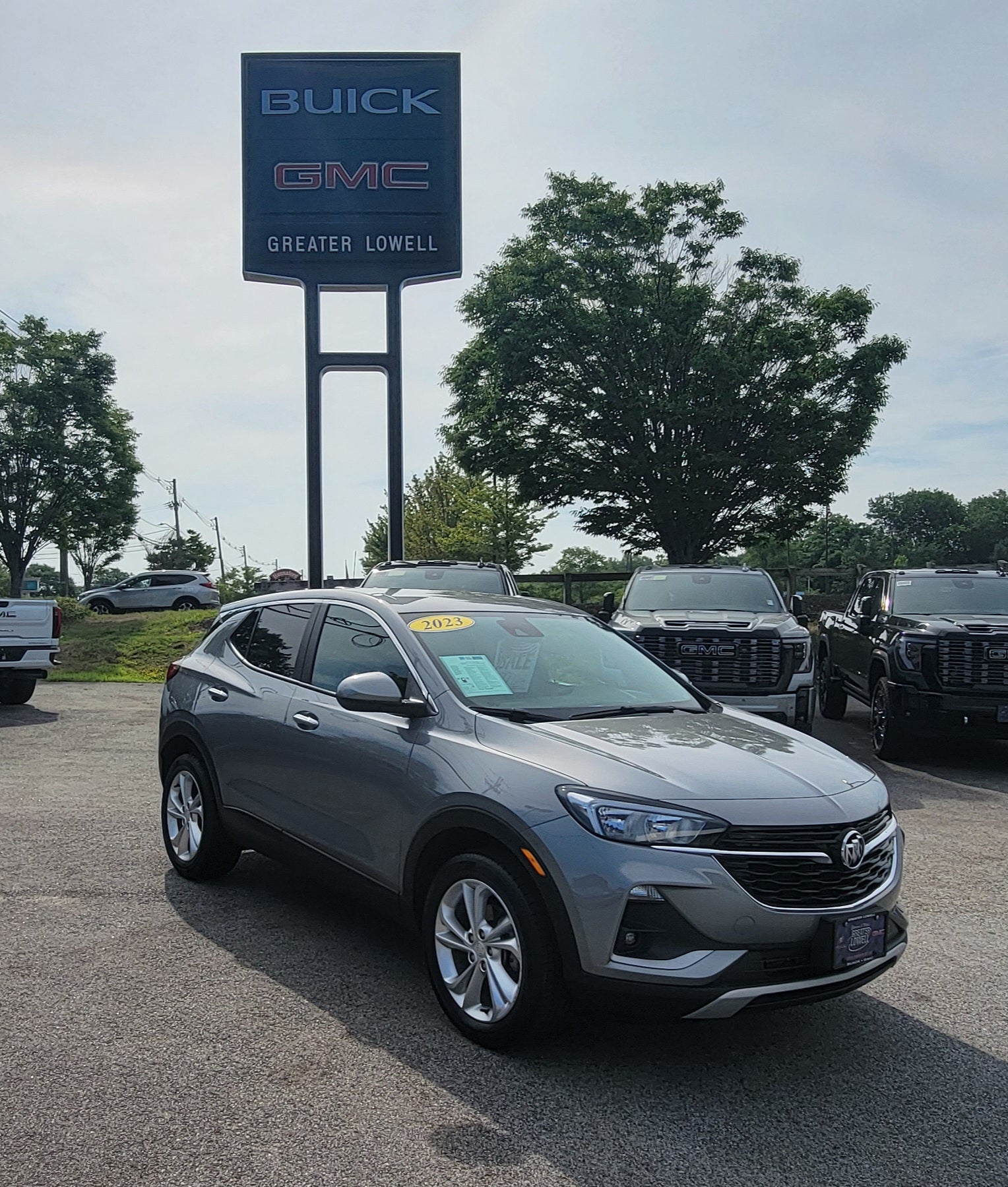 Moonstone Gray Metallic 2023 Buick Encore GX SUV / Crossover All-Wheel Drive Automatic