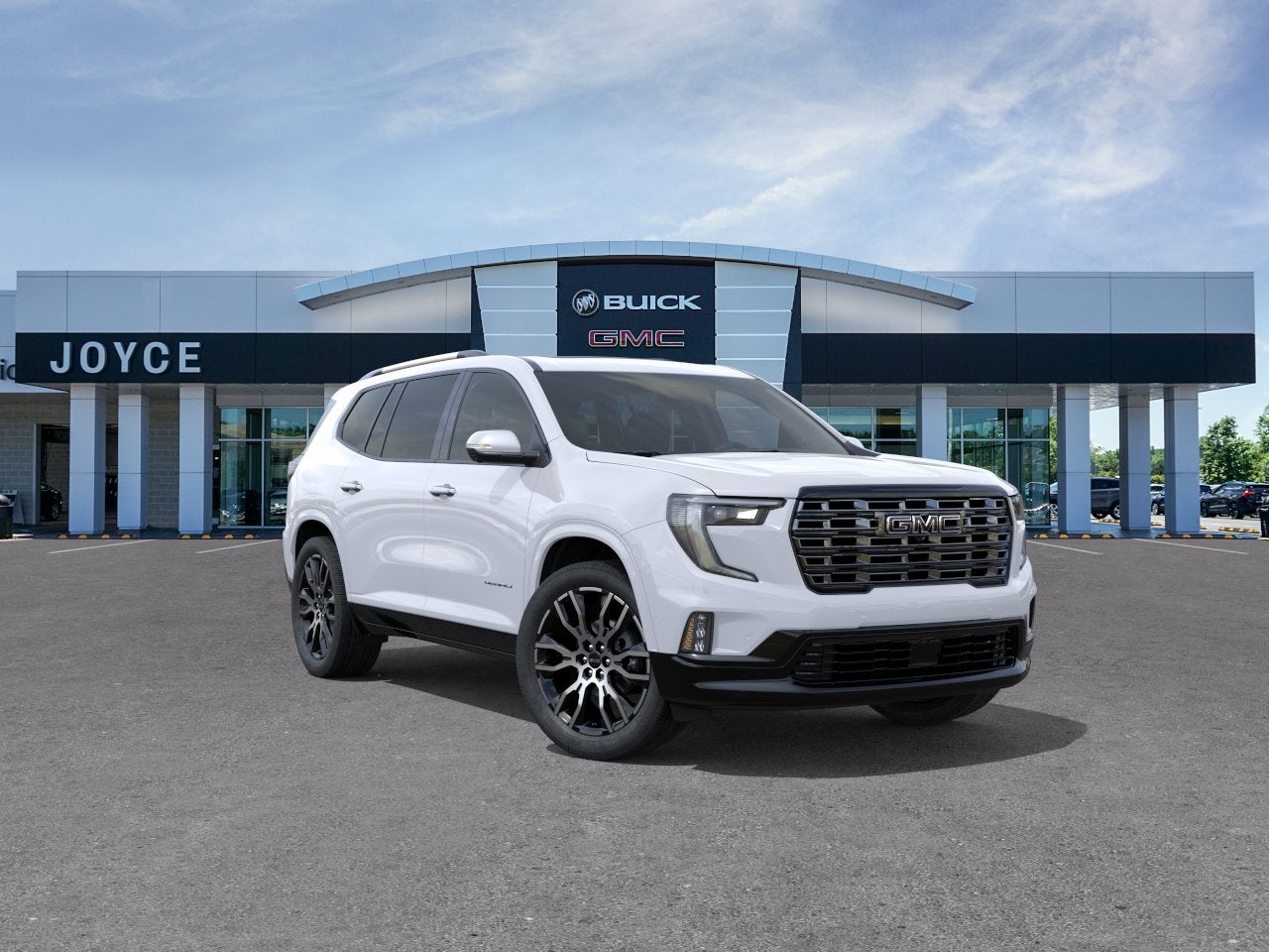 Glacier White Tricoat 2027 GMC Acadia SUV / Crossover Four-Wheel Drive Automatic