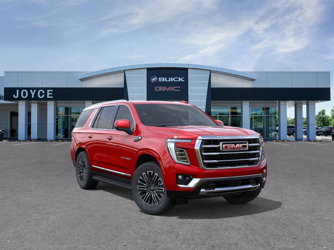 Volcanic Red Tintcoat 2026 GMC Yukon SUV / Crossover Four-Wheel Drive Automatic