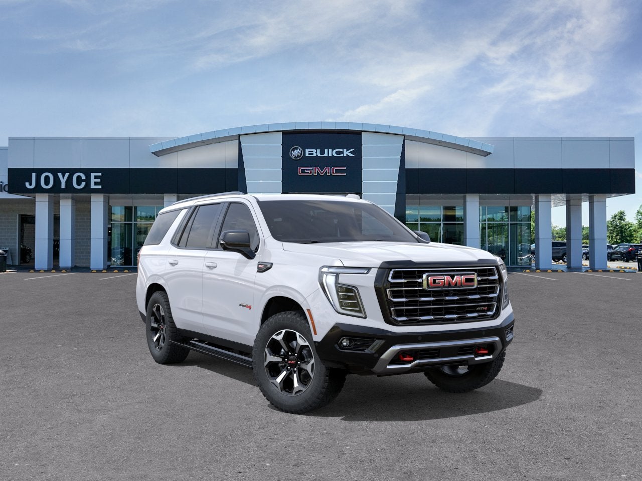 Summit White 2026 GMC Yukon SUV / Crossover Four-Wheel Drive Automatic