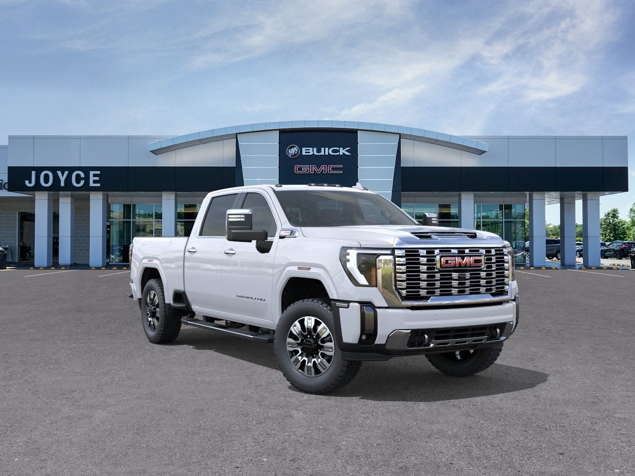 Glacier White Tricoat 2026 GMC Sierra 3500HD Pickup Truck Four-Wheel Drive Automatic