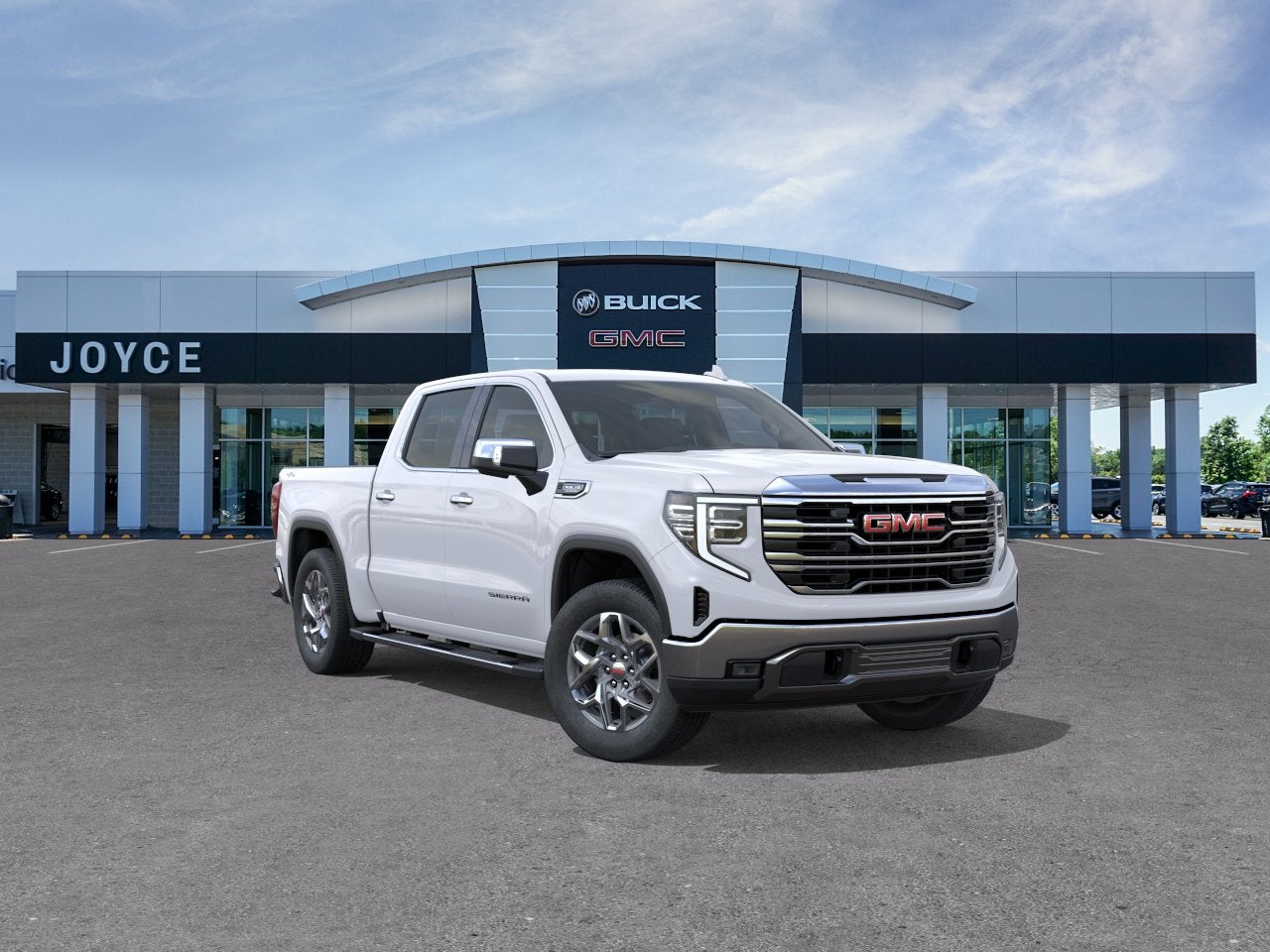 Summit White 2026 GMC Sierra 1500 Pickup Truck Four-Wheel Drive Automatic