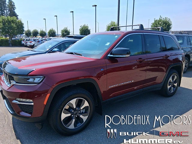 Red 2024 Jeep Grand Cherokee 4xe SUV / Crossover Four-Wheel Drive Automatic