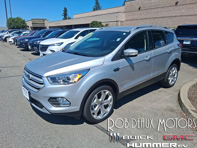Silver 2019 Ford Escape SUV / Crossover Front-Wheel Drive Automatic