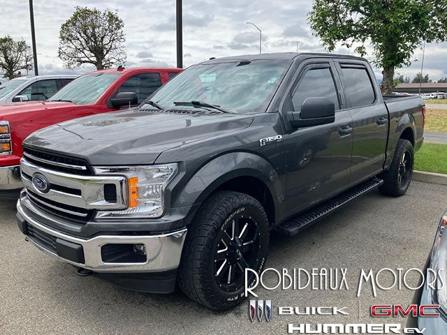 Gray 2018 Ford F-150 Pickup Truck Four-Wheel Drive Automatic
