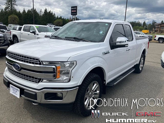 White 2019 Ford F-150 Pickup Truck Four-Wheel Drive Automatic