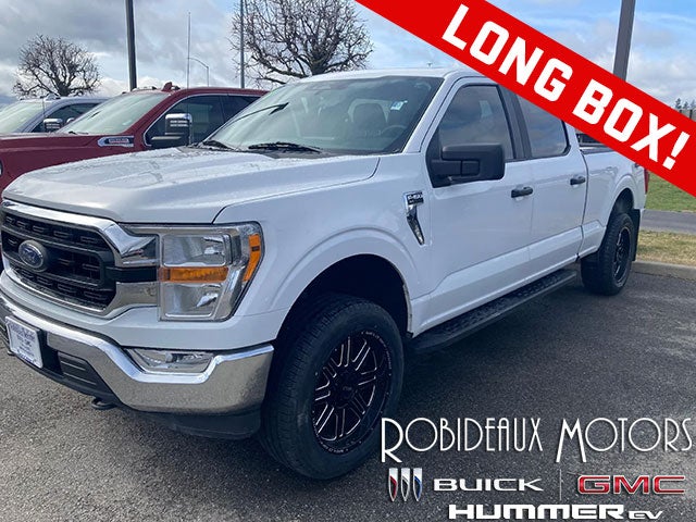 White 2021 Ford F-150 Pickup Truck Four-Wheel Drive Automatic