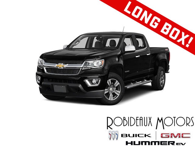 Black 2016 Chevrolet Colorado Pickup Truck Four-Wheel Drive Automatic
