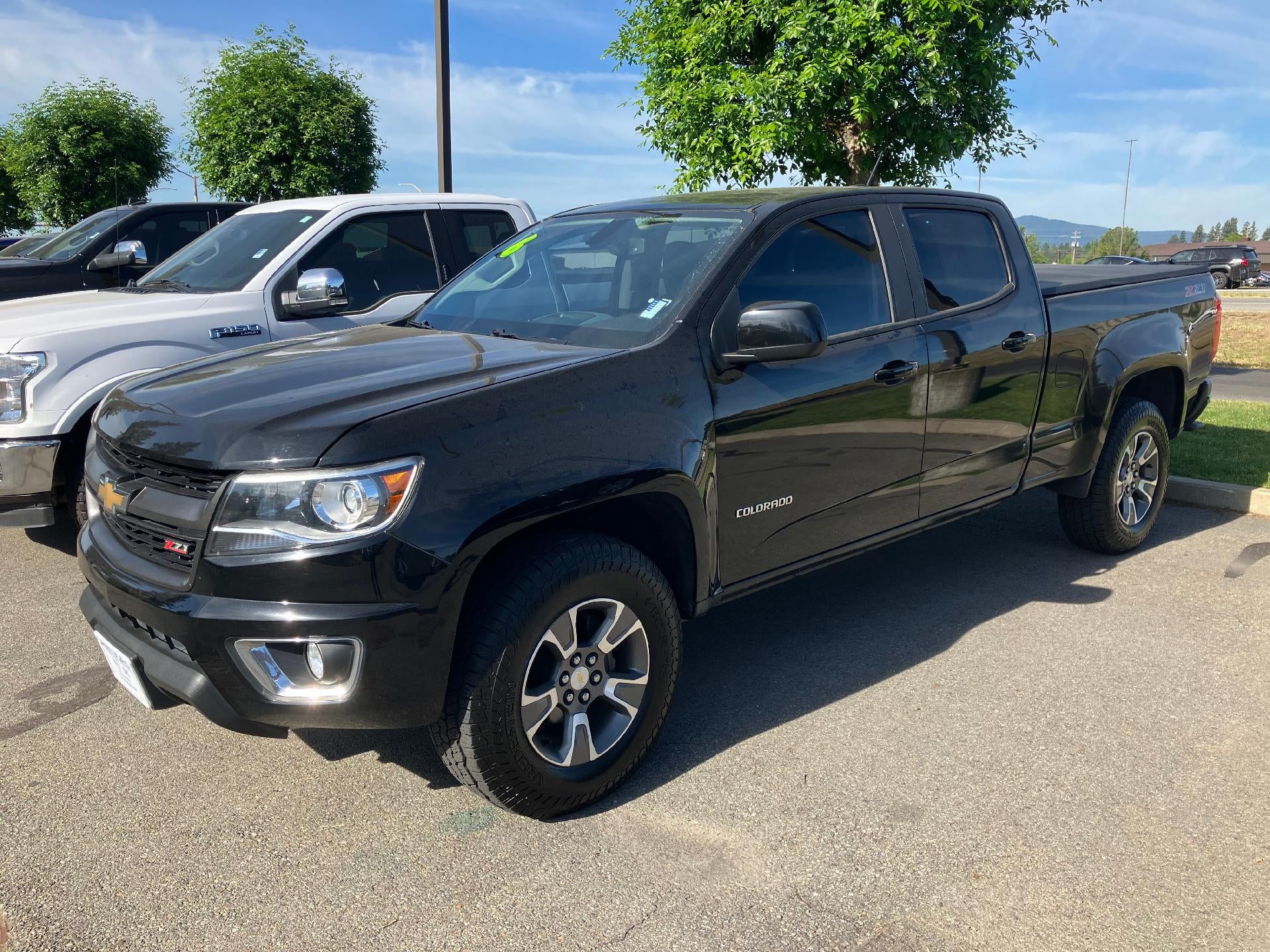 Black 2016 Chevrolet Colorado Pickup Truck Four-Wheel Drive Automatic