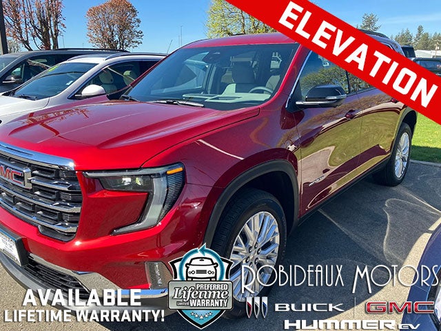 Volcanic Red Tintcoat 2026 GMC Acadia Elevation AWD SUV / Crossover Four-Wheel Drive Automatic