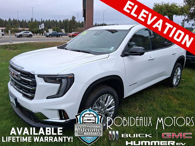 Summit White 2026 GMC Acadia SUV / Crossover Four-Wheel Drive Automatic