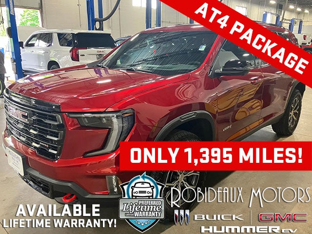 Volcanic Red Tintcoat 2026 GMC Acadia SUV / Crossover Four-Wheel Drive Automatic
