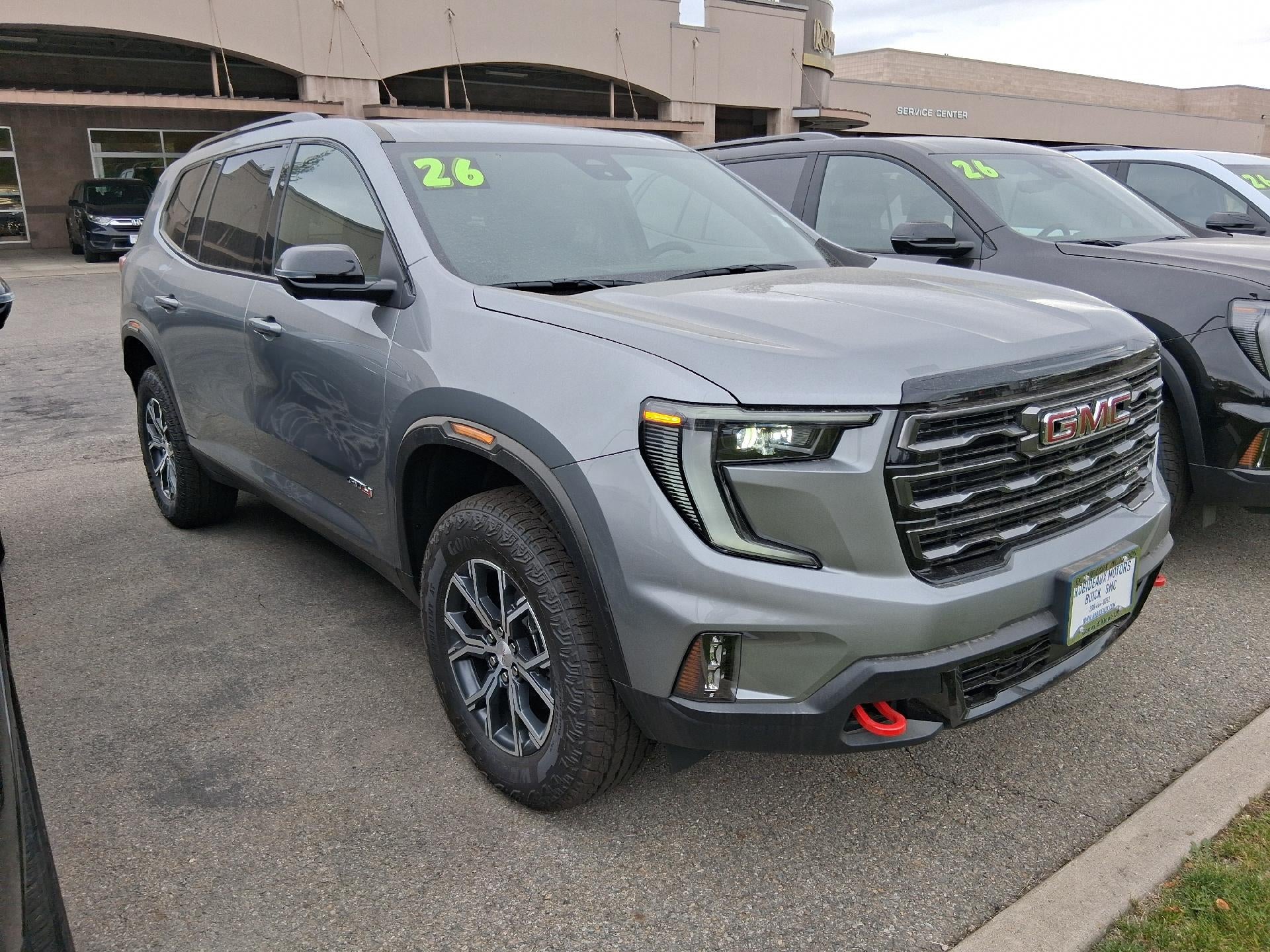 Sterling Metallic 2026 GMC Acadia SUV / Crossover Four-Wheel Drive Automatic