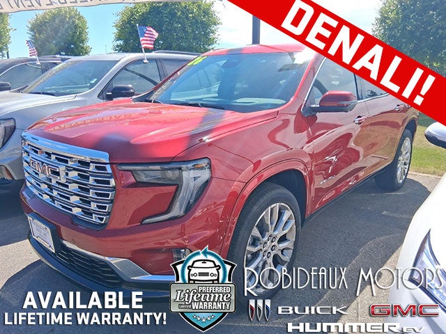 Volcanic Red Tintcoat 2026 GMC Acadia SUV / Crossover Four-Wheel Drive Automatic