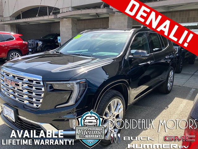 Black (Ebony Twilight Metallic) 2026 GMC Acadia SUV / Crossover Four-Wheel Drive Automatic