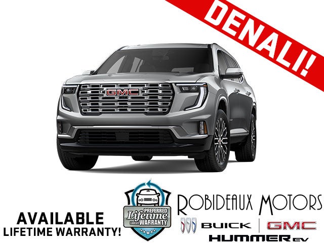 Sterling Metallic 2025 GMC Acadia Denali AWD SUV / Crossover Four-Wheel Drive Automatic