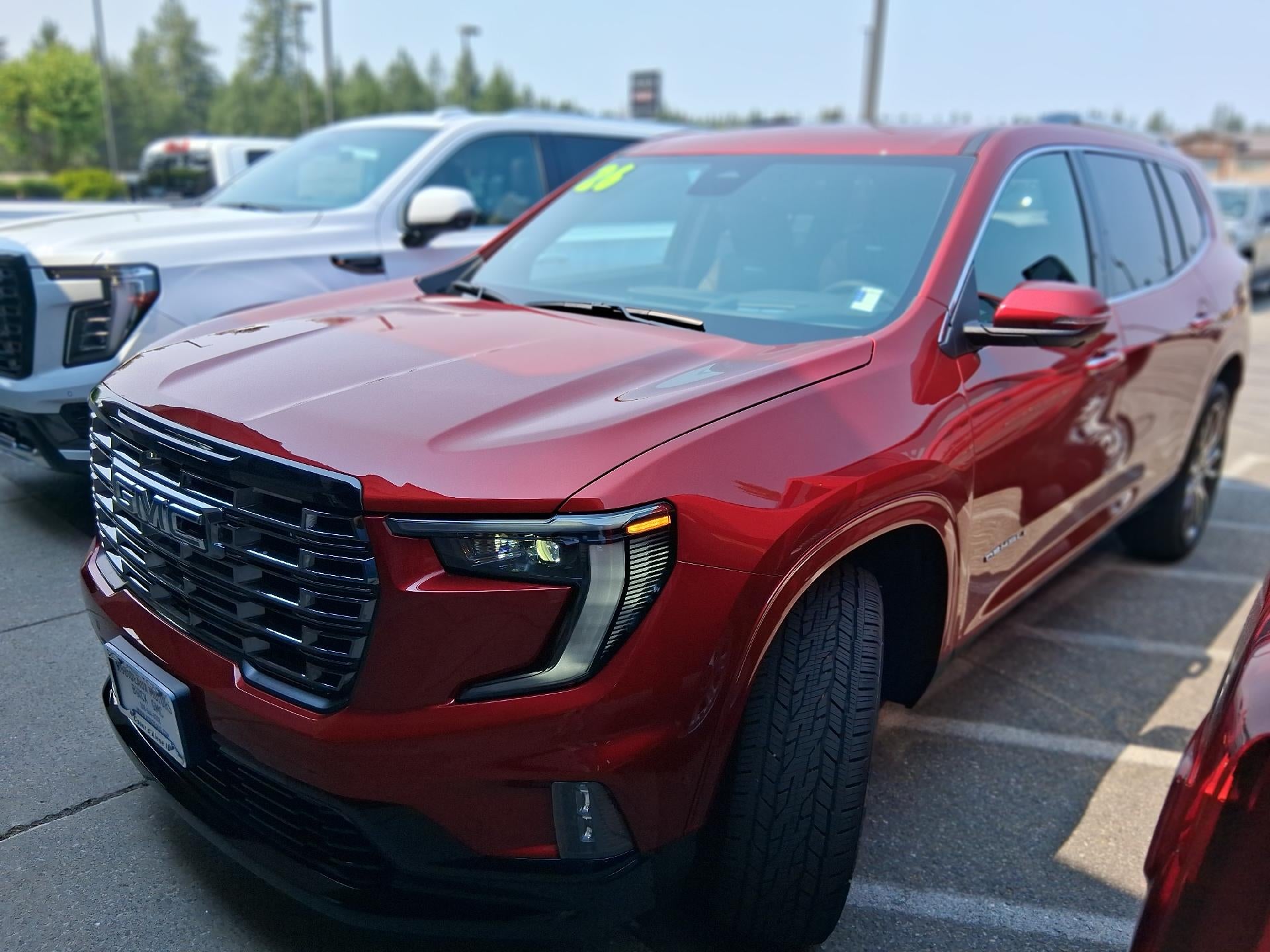 Volcanic Red Tintcoat 2026 GMC Acadia SUV / Crossover Four-Wheel Drive Automatic
