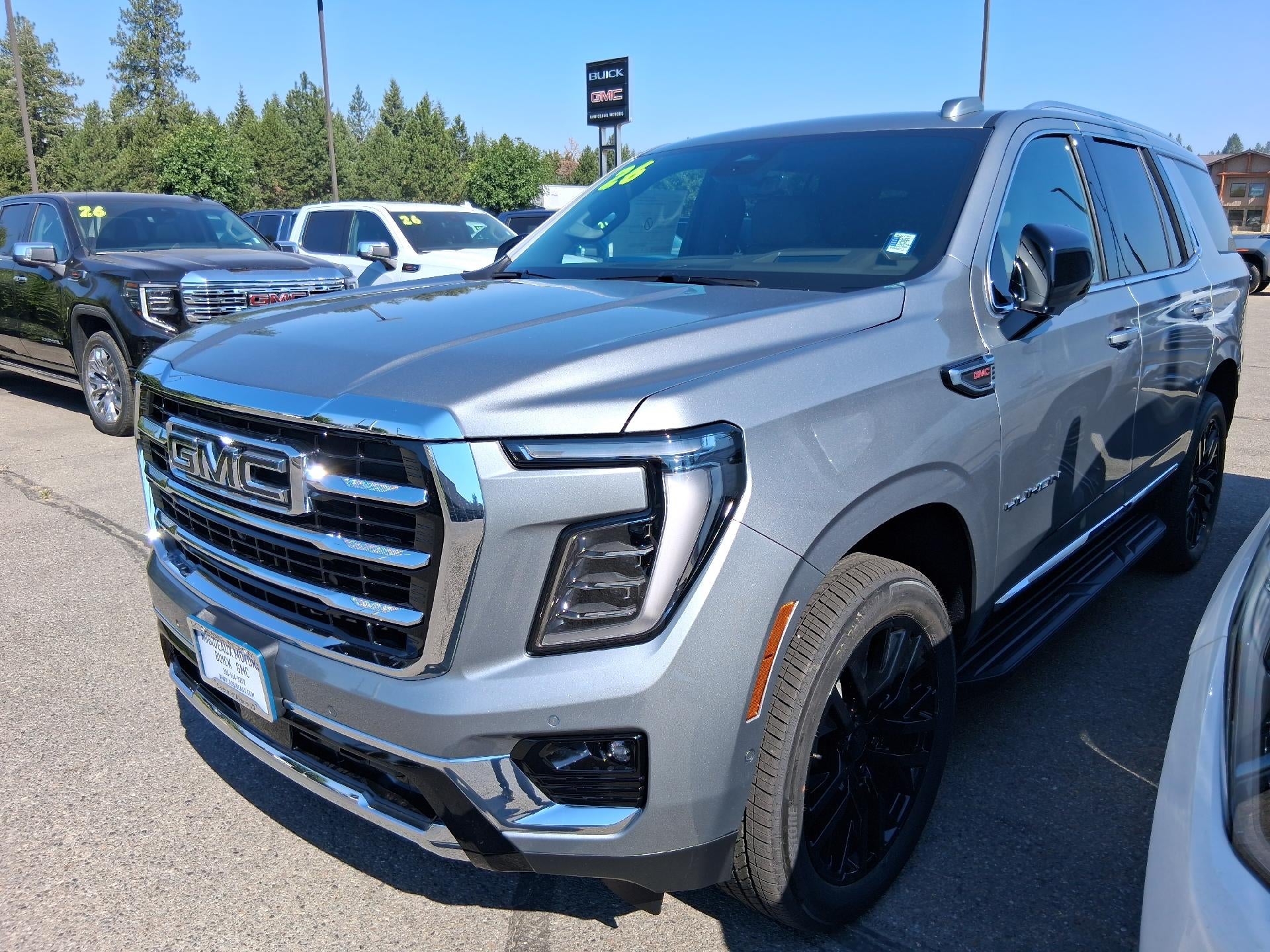 Sterling Metallic 2026 GMC Yukon SUV / Crossover Four-Wheel Drive Automatic