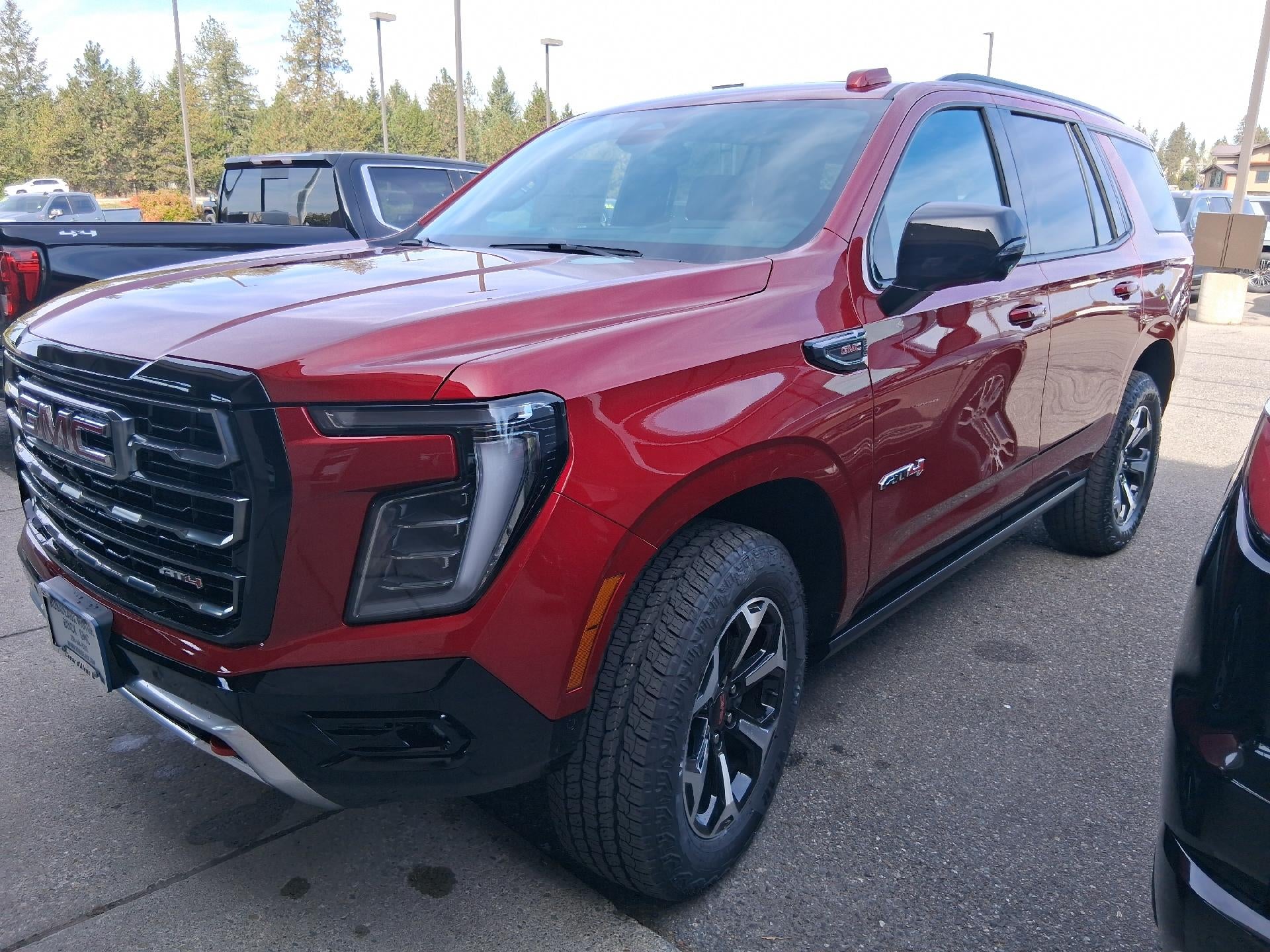 Volcanic Red Tintcoat 2026 GMC Yukon SUV / Crossover Four-Wheel Drive Automatic
