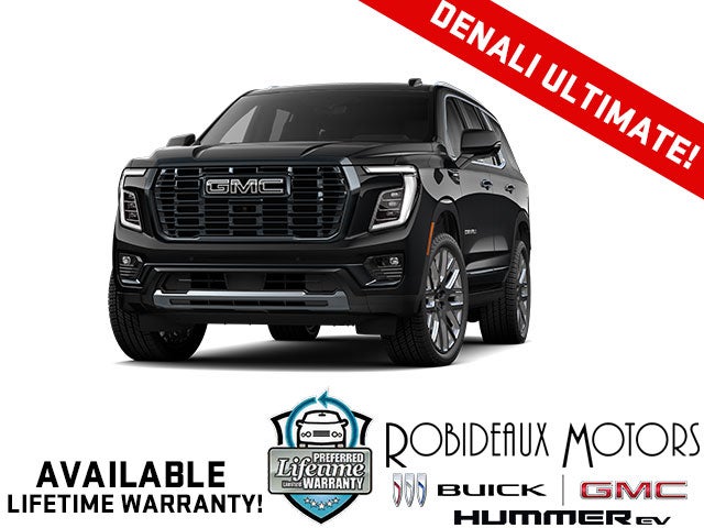Onyx Black 2027 GMC Yukon SUV / Crossover Four-Wheel Drive Automatic