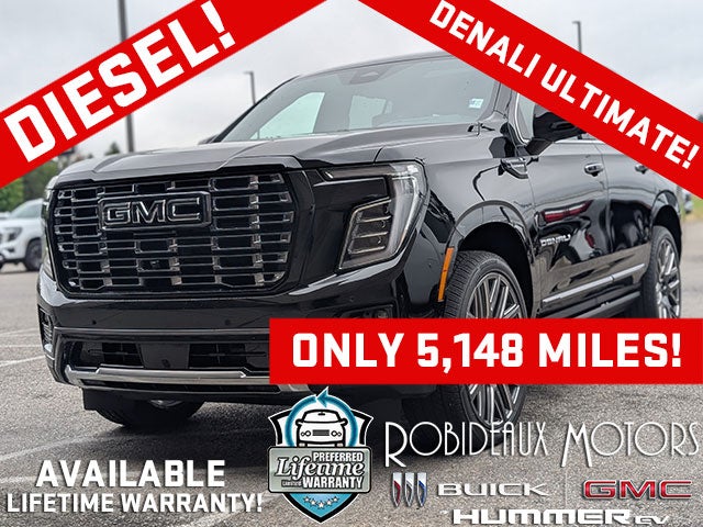 Onyx Black 2025 GMC Yukon SUV / Crossover Four-Wheel Drive Automatic
