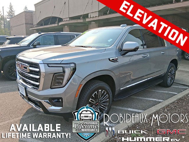 Sterling Metallic 2025 GMC Yukon XL SUV / Crossover Four-Wheel Drive Automatic