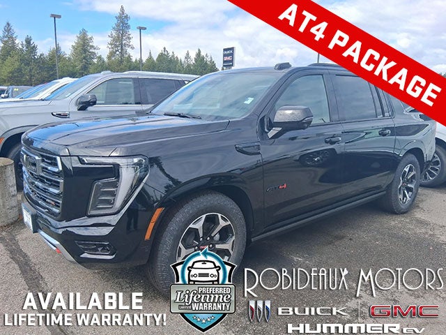Onyx Black 2026 GMC Yukon XL SUV / Crossover Four-Wheel Drive Automatic