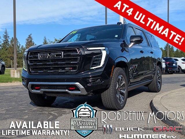 Onyx Black 2026 GMC Yukon XL SUV / Crossover Four-Wheel Drive Automatic