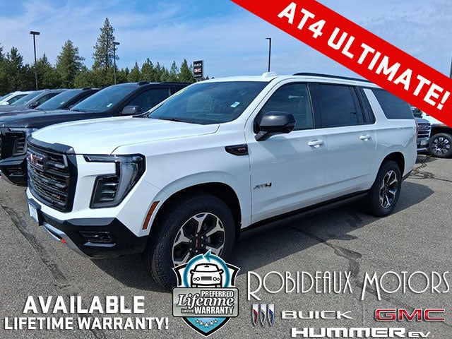 Summit White 2026 GMC Yukon XL SUV / Crossover Four-Wheel Drive Automatic