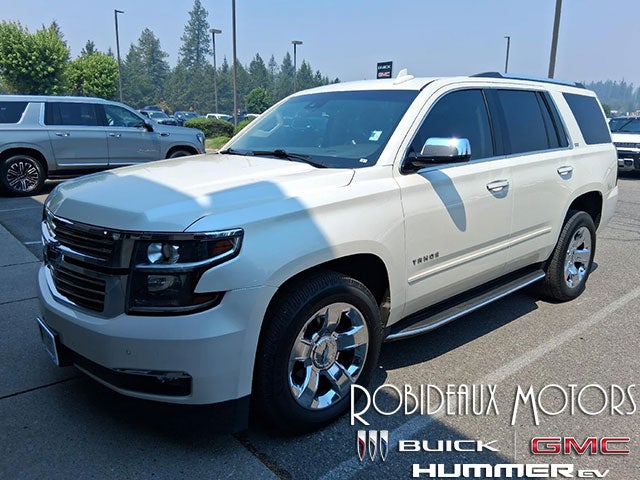 White Diamond Tricoat 2015 Chevrolet Tahoe SUV / Crossover Four-Wheel Drive Automatic