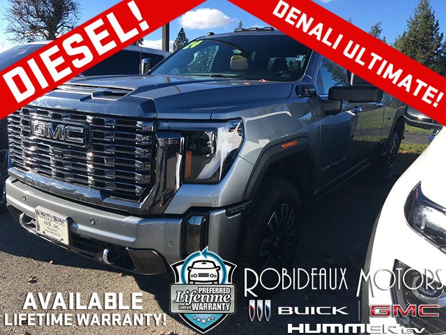Sterling Metallic 2024 GMC Sierra 2500HD Pickup Truck Four-Wheel Drive Automatic