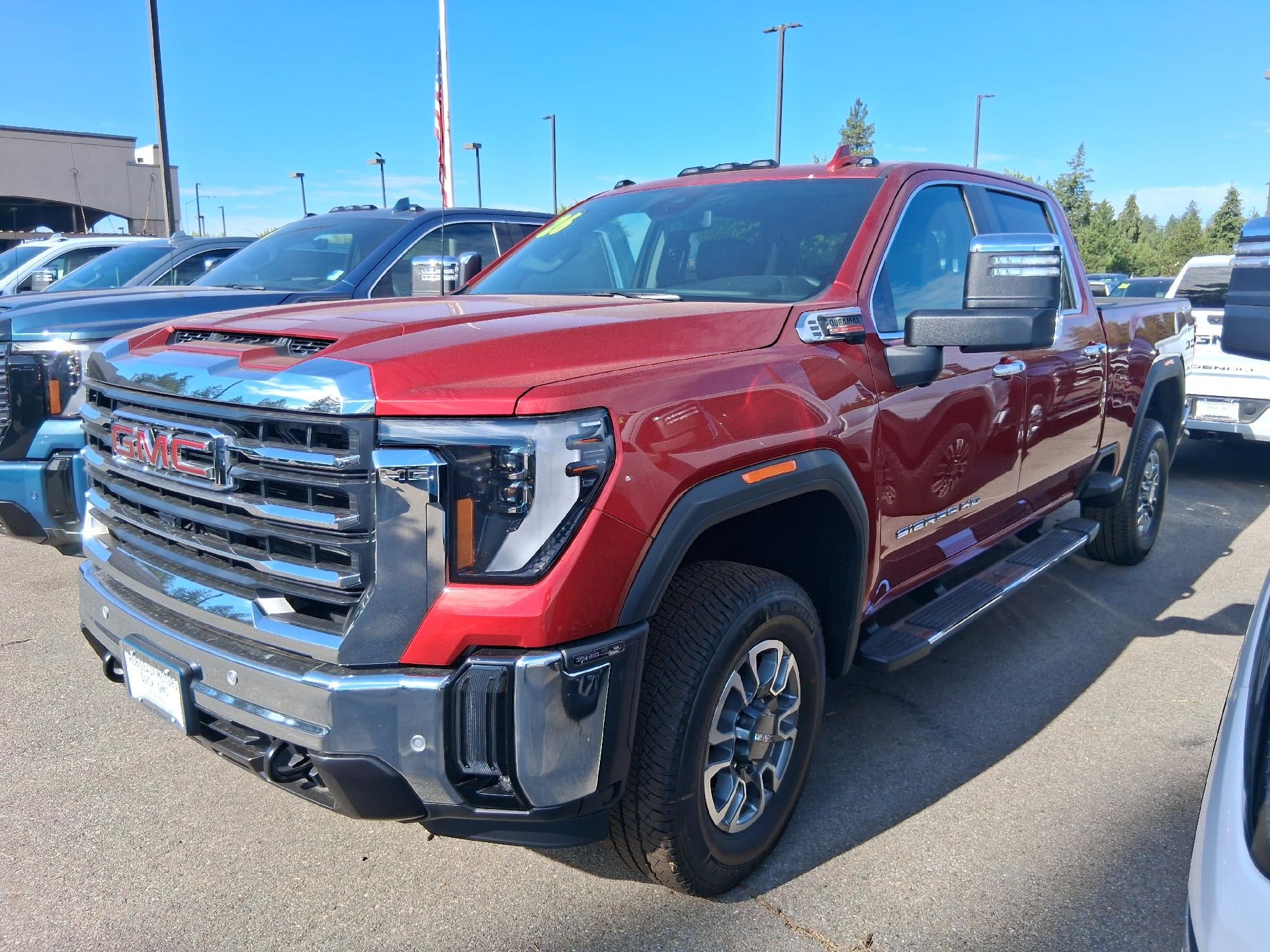Volcanic Red Tintcoat 2026 GMC Sierra 2500HD Pickup Truck Four-Wheel Drive Automatic