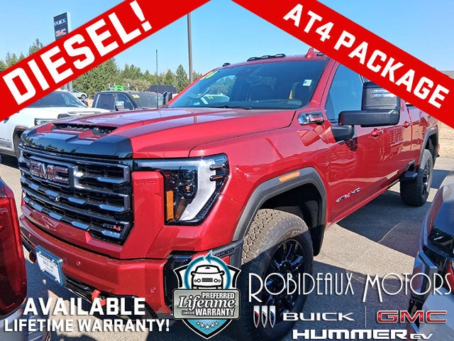 Volcanic Red Tintcoat 2026 GMC Sierra 2500HD Pickup Truck Four-Wheel Drive Automatic