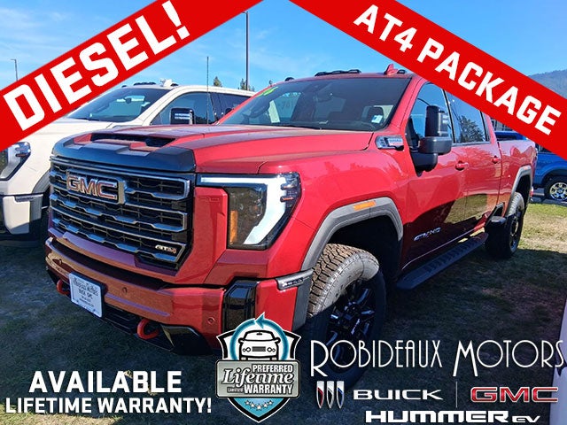 Volcanic Red Tintcoat 2026 GMC Sierra 2500HD Pickup Truck Four-Wheel Drive Automatic