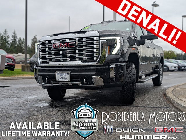 Onyx Black 2026 GMC Sierra 2500HD Pickup Truck Four-Wheel Drive Automatic