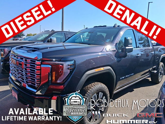 Titanium Rush Metallic 2026 GMC Sierra 2500HD Pickup Truck Four-Wheel Drive Automatic