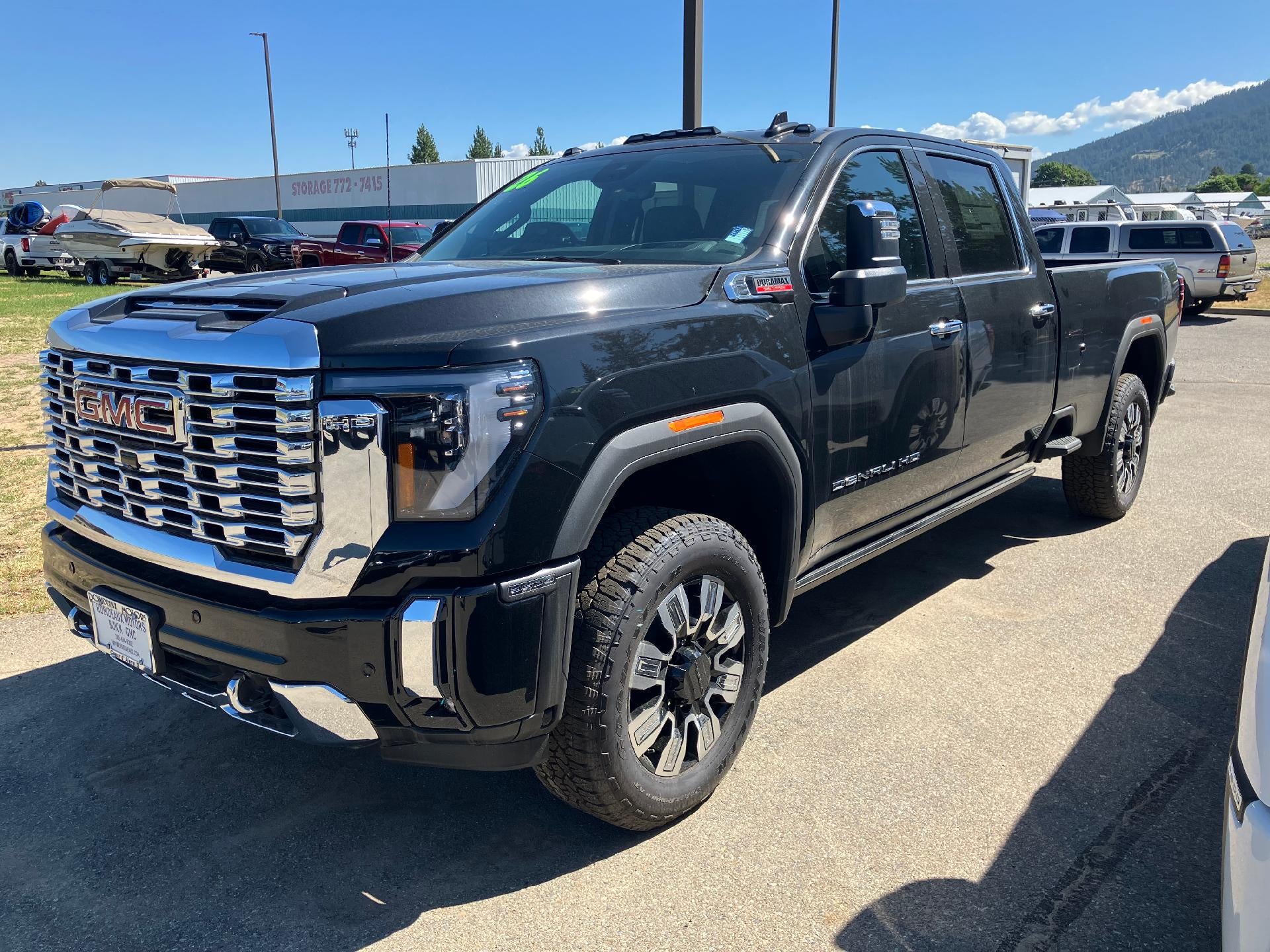 Onyx Black 2026 GMC Sierra 3500HD Pickup Truck Four-Wheel Drive Automatic
